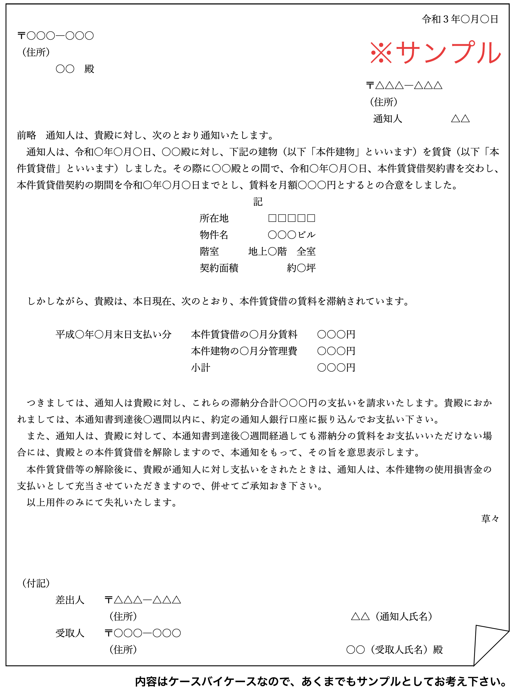 相続 人 へ の 手紙 文例